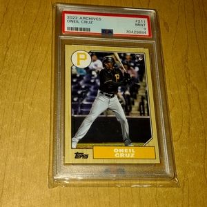 2022 Topps Archives O'Neil Cruz PSA 9